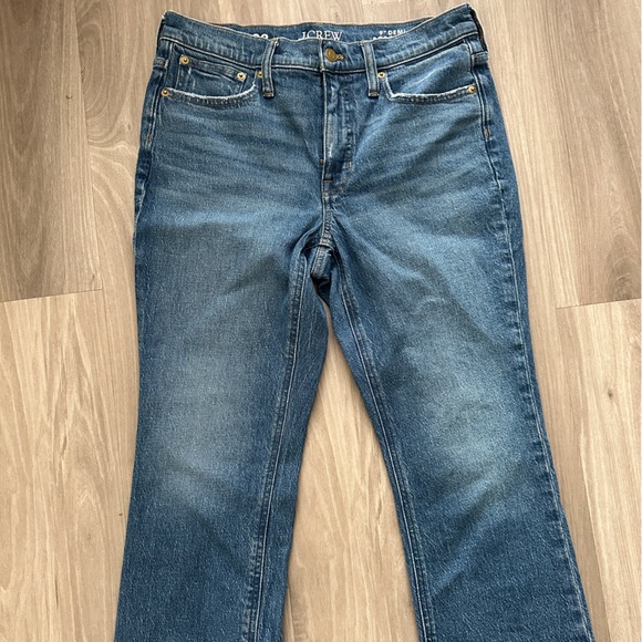 J.Crew 9” Demi-Boot Crop Jeans Size 28 Style RN 77388 - Picture 1 of 4